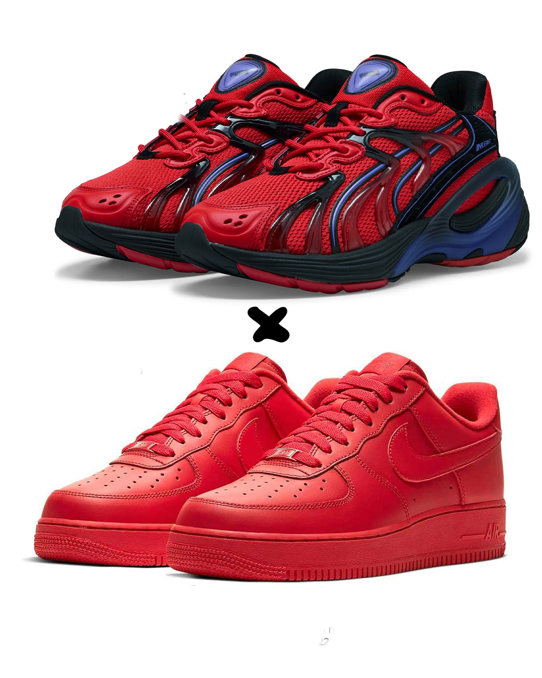 PUMA Inverse Rev  X.  Nike Air Force 1 Low
